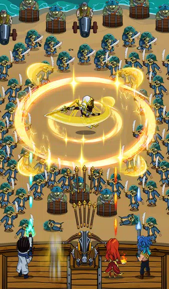Schermata Zombie War Idle Defense Game 0