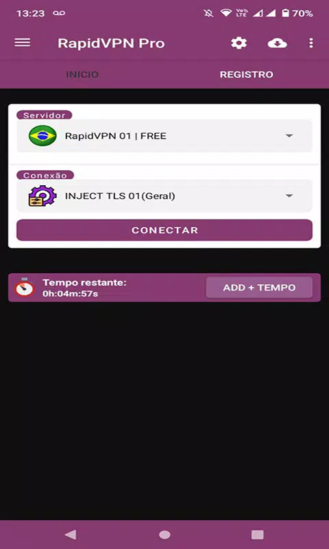 Schermata RapidVPN PRO 0