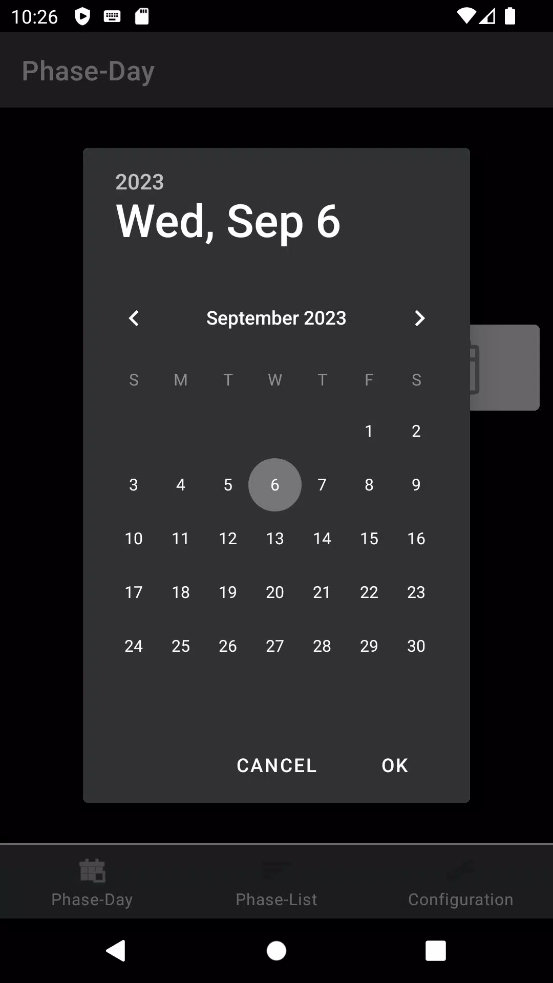 Moon Phases Widget Captura de pantalla 1