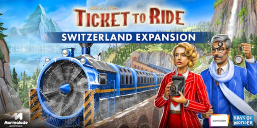 SWISS L'expansion améliore l'expérience des Aventuriers du Rail