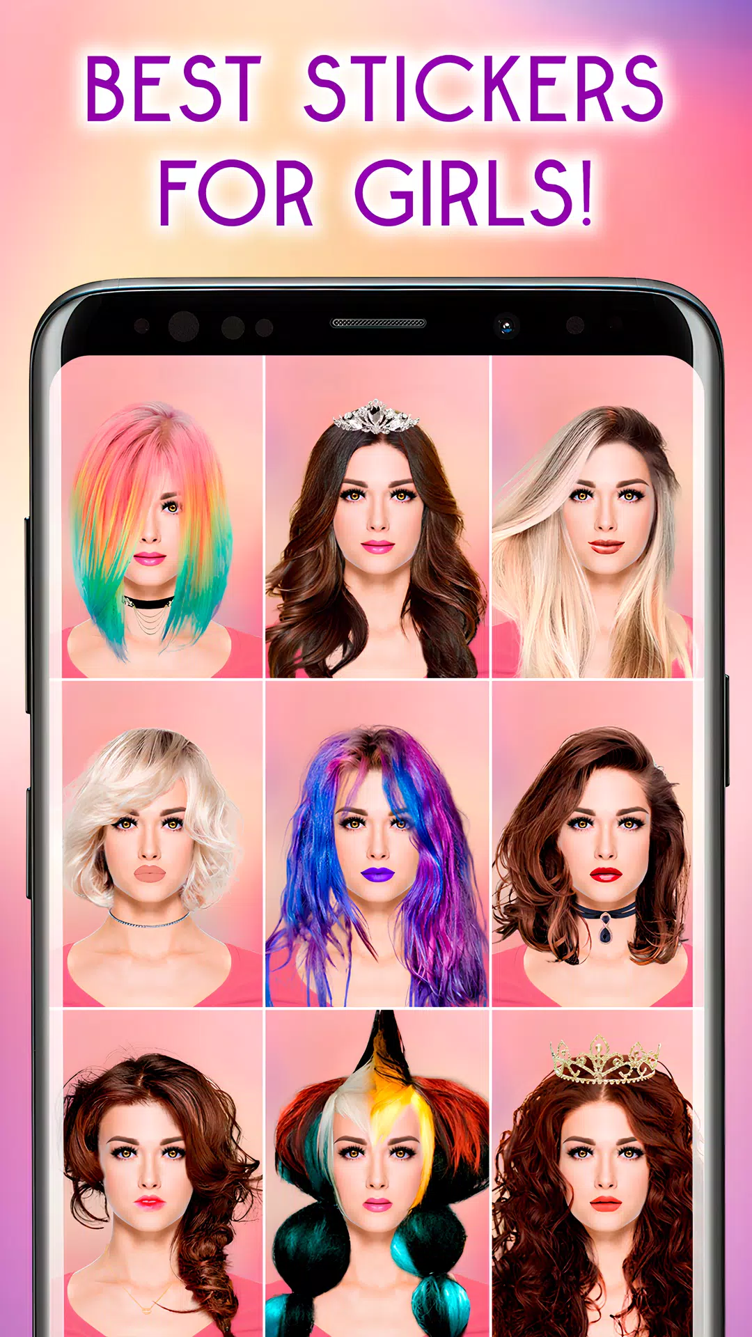 Hairstyles Photo Editor স্ক্রিনশট 1