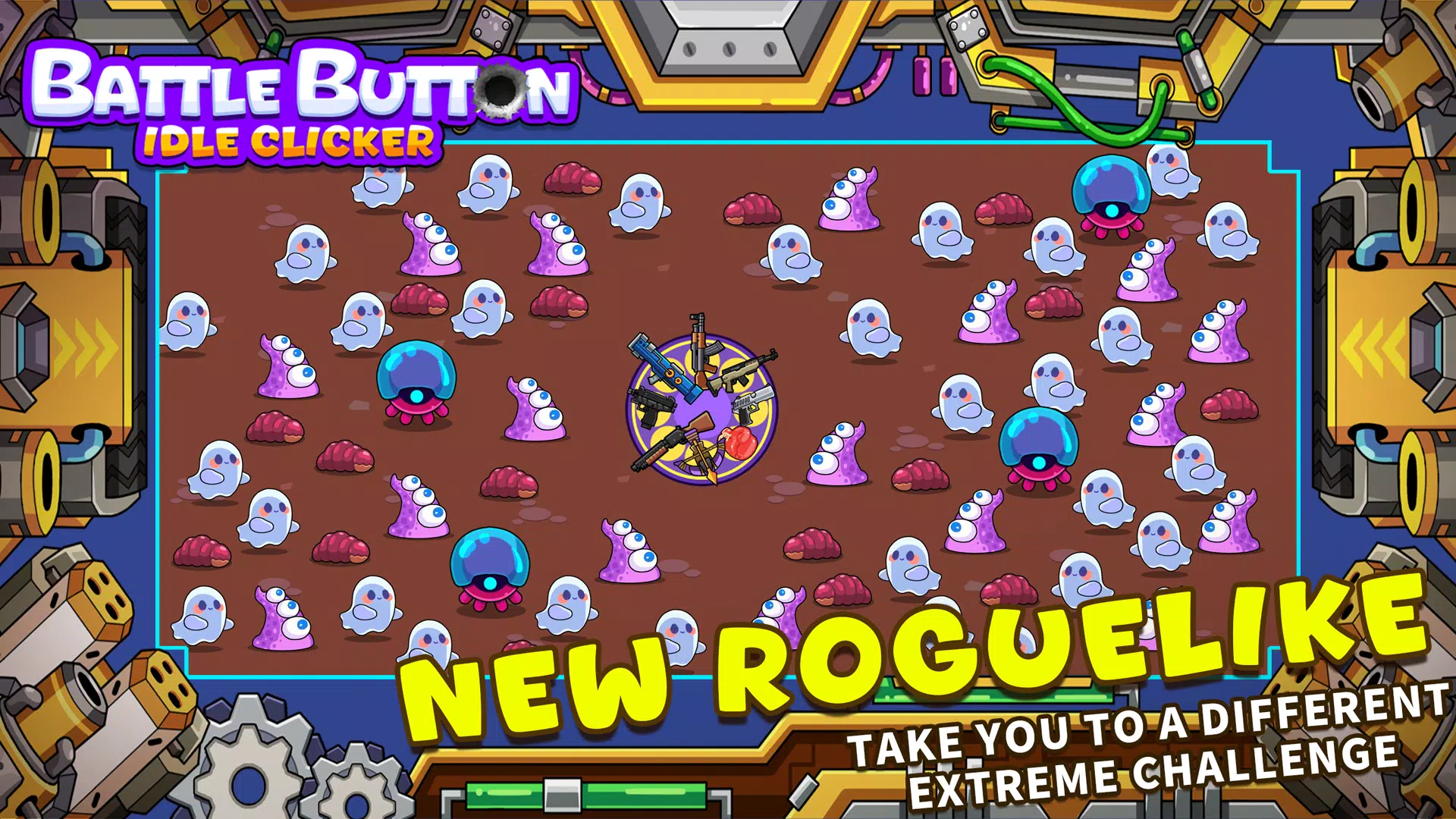 Battle Button - idle clicker 스크린샷 0