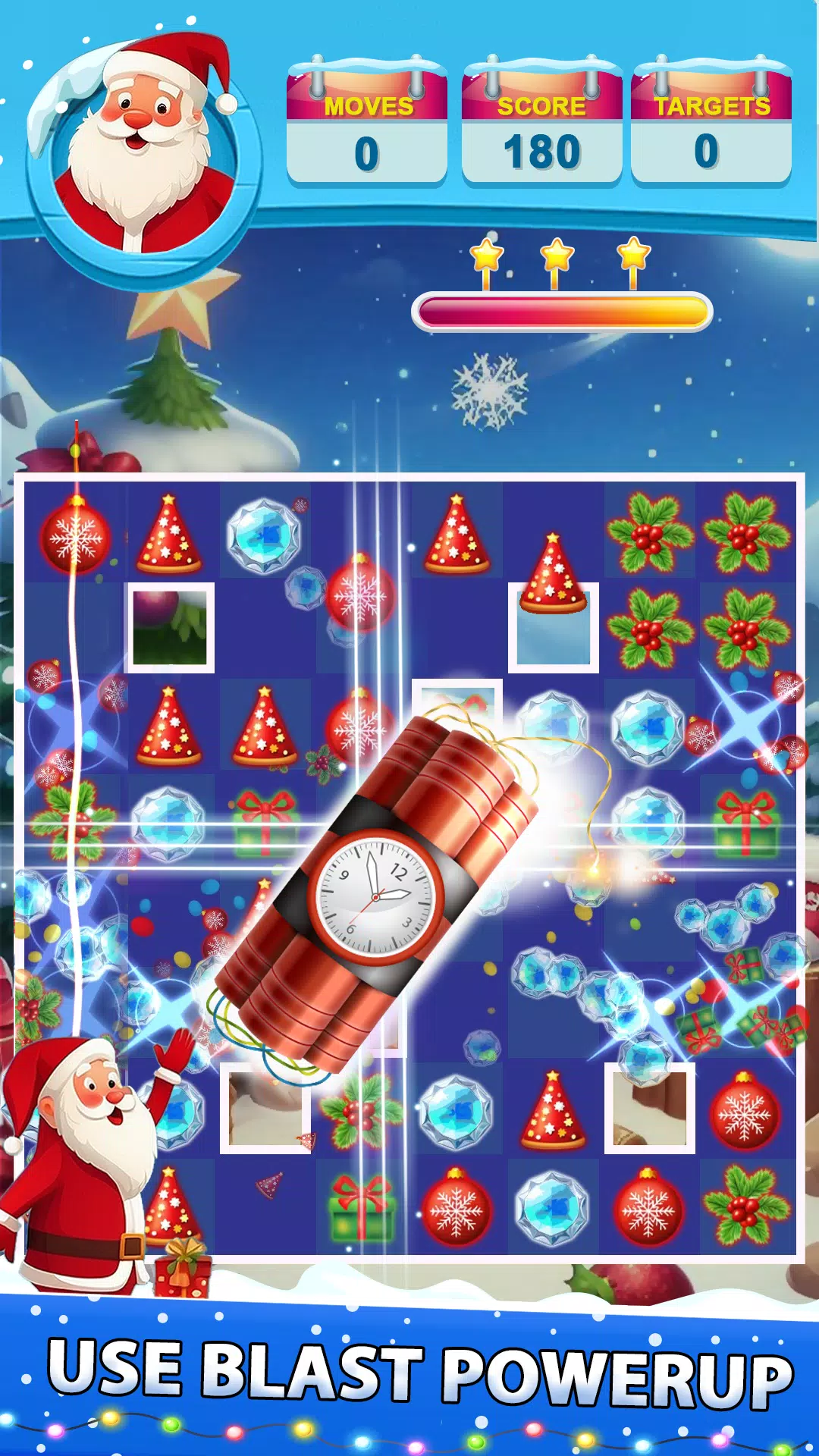 Santa Match Adventure Ảnh chụp màn hình 1