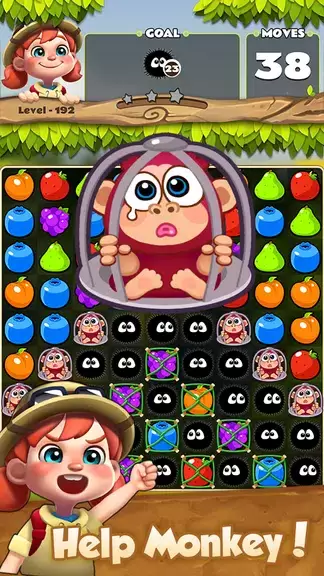 Fruits POP : Match 3 Puzzle Tangkapan skrin 2