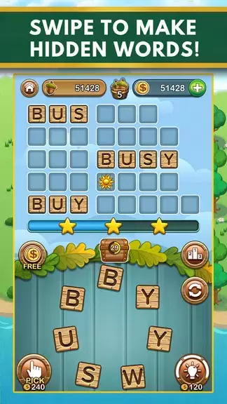 Schermata Word Forest: Word Games Puzzle 0