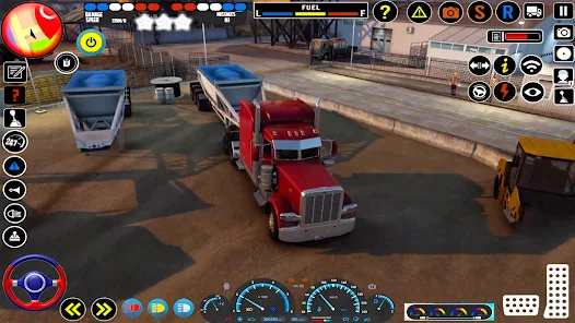 American Cargo Truck Games Sim Zrzut ekranu 0