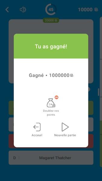 Millions Quiz - Français應用截圖第1張