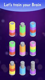 Slinky Sort Puzzle स्क्रीनशॉट 2