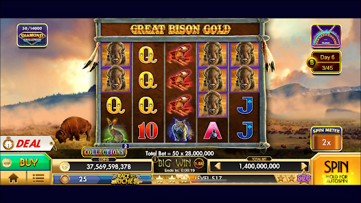 Black Diamond Casino Slots Mod Ekran Görüntüsü 1