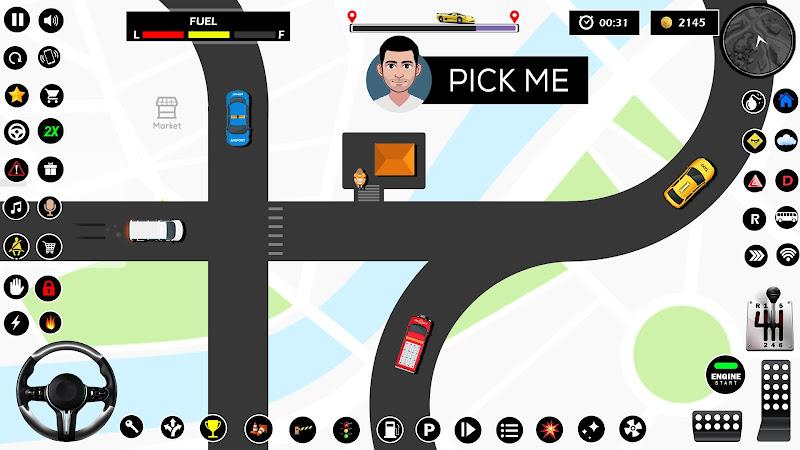 Pick N Drop Taxi Simulator 스크린샷 0