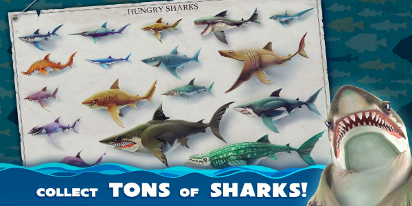 Hungry Shark World Mod Ảnh chụp màn hình 1