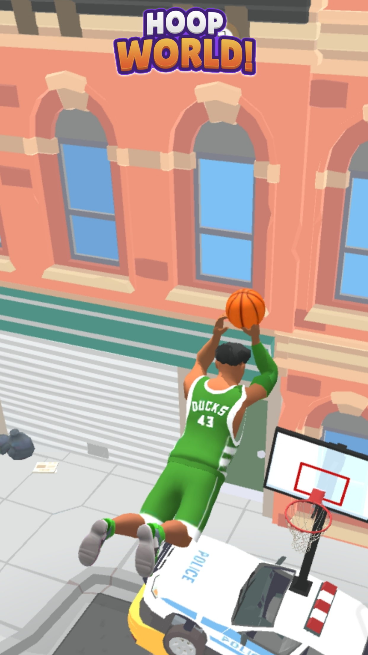 Hoop World: Flip Dunk Game 3D Скриншот 1