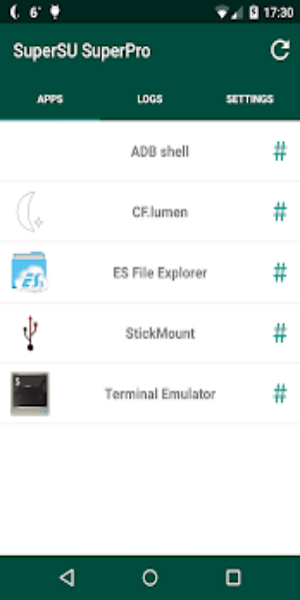 SuperSU Pro ภาพหน้าจอ 2