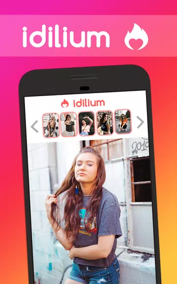 Idilium: Random Chat Roulette ภาพหน้าจอ 2