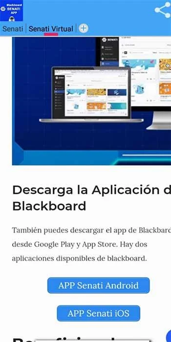 Senati Blackboard Скриншот 3