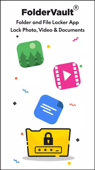 Folder, File & Gallery Locker Captura de pantalla 0
