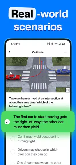 Schermata DMV Permit Practice Test Genie 1