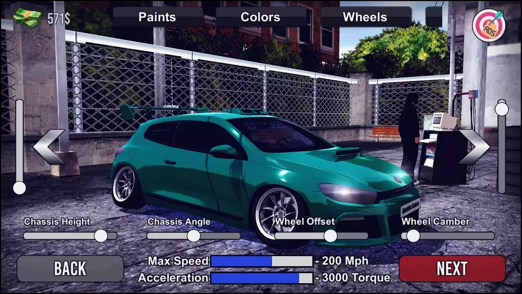 Schermata Doblo Drift Simulator 2