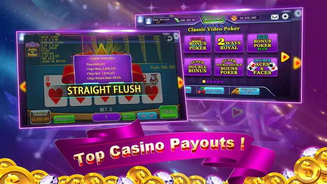 Video Poker: Classic Casino ဖန်သားပြင်ဓာတ်ပုံ 2