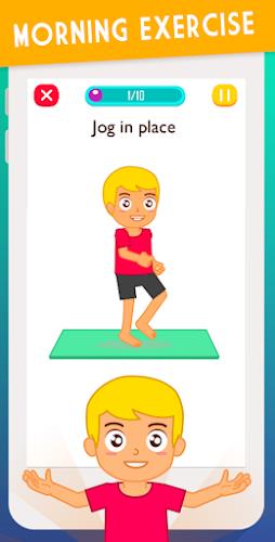 Exercise for Kids at home Ảnh chụp màn hình 0