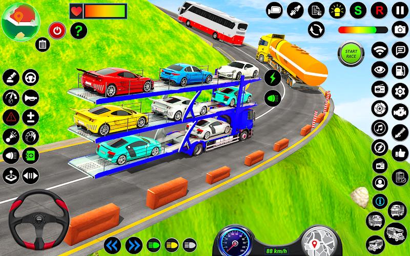 US Police Game Transport Truck Ekran Görüntüsü 3