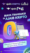 Ajaib Kripto: 0% Trading Fee স্ক্রিনশট 1