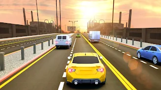 Highway Car Racing Offline Captura de pantalla 1