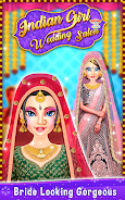 Indian Girl Wedding Salon Game ภาพหน้าจอ 1