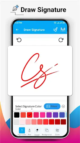 Signature Maker & Creator स्क्रीनशॉट 3