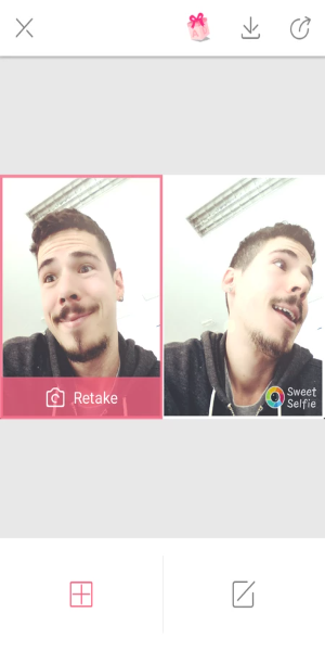 Sweet Selfie:Appareil & Editor Capture d'écran 0