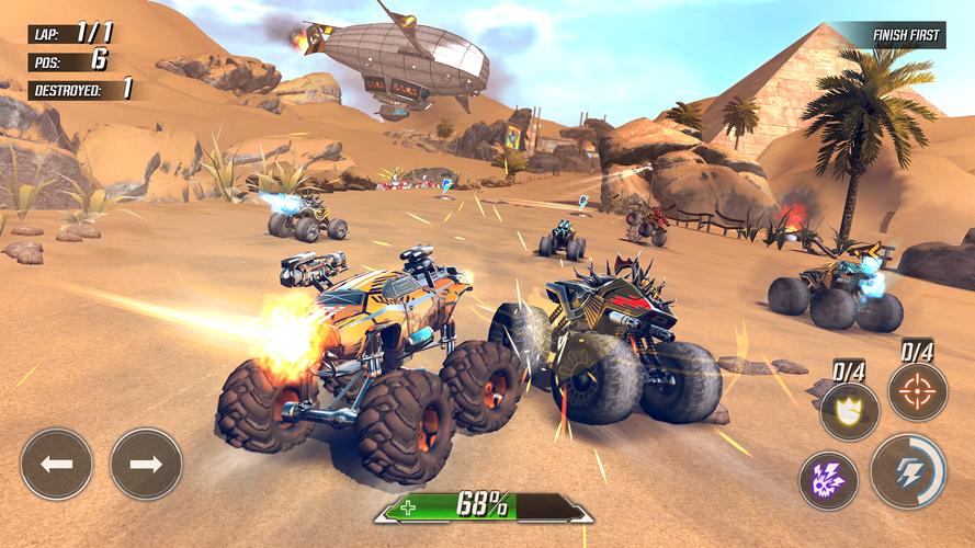 RACE: Rocket Arena Car Extreme Screenshot 0