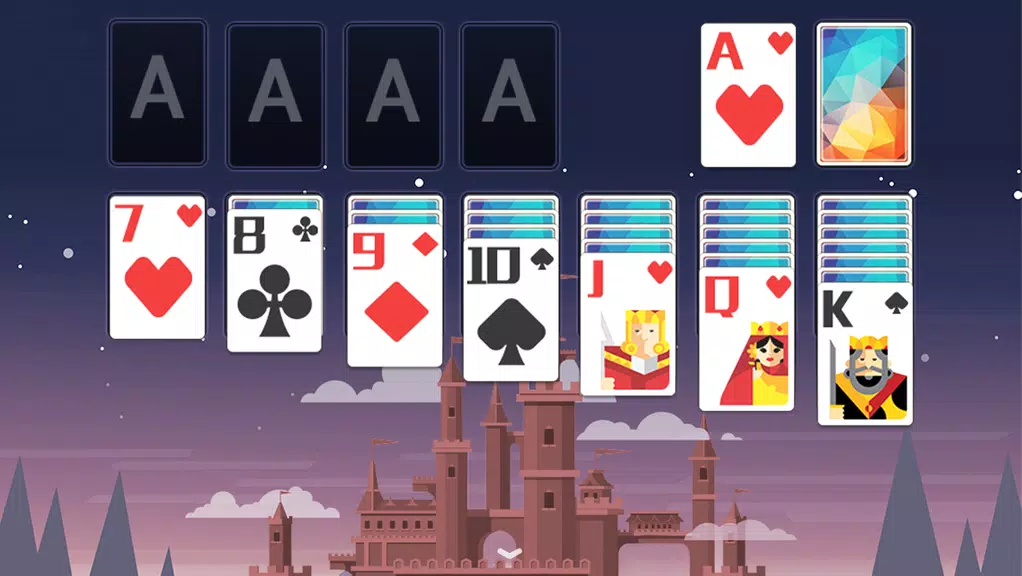 Solitaire FairyTaleCastleTheme应用截图第2张