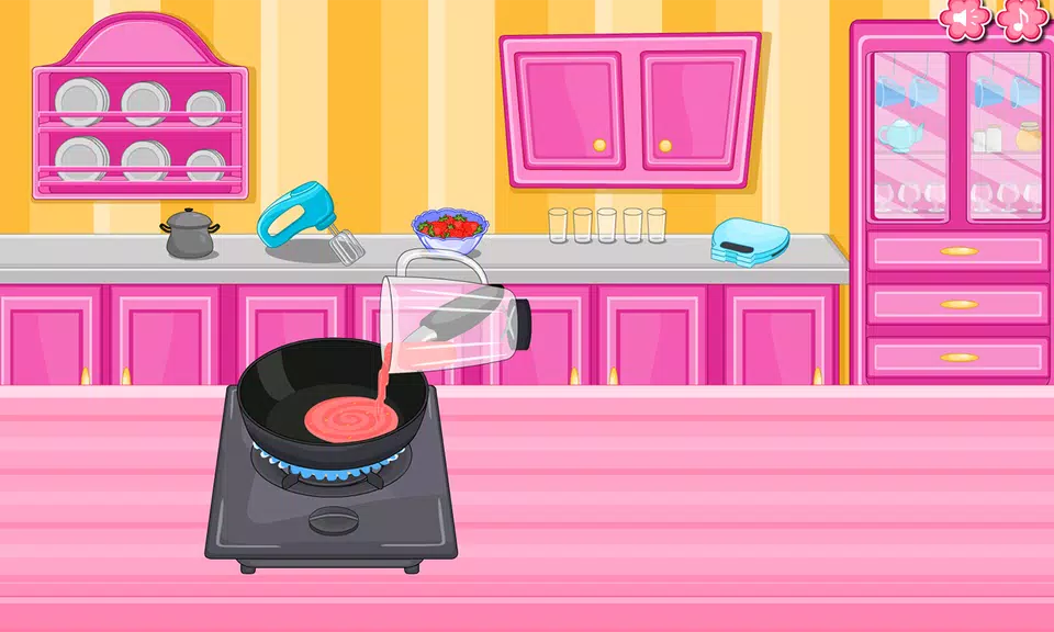 Strawberry Ice Cream Sandwich Screenshot 2