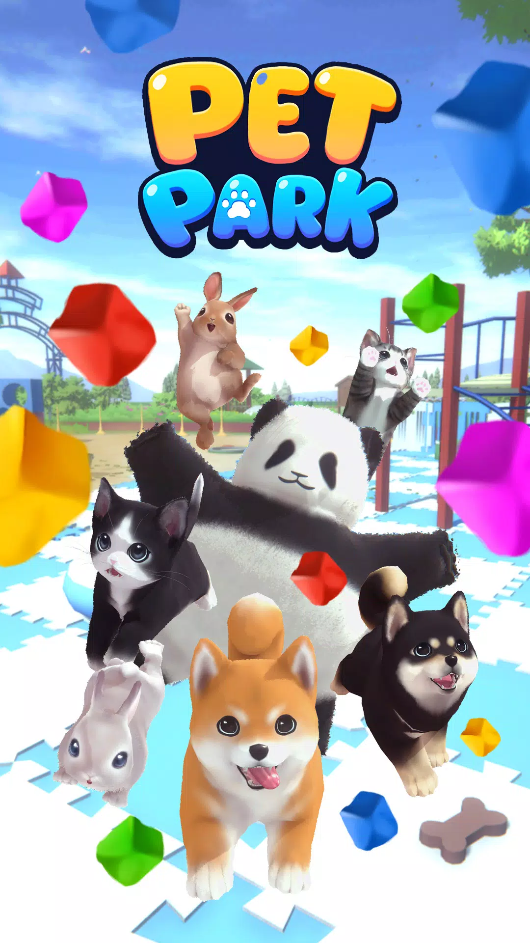 Pet Park: Match3 puzzle world Ảnh chụp màn hình 0