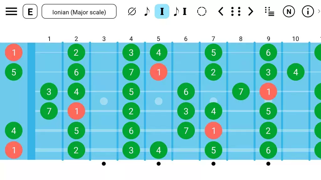 Guitar Fretboard: Scales স্ক্রিনশট 0