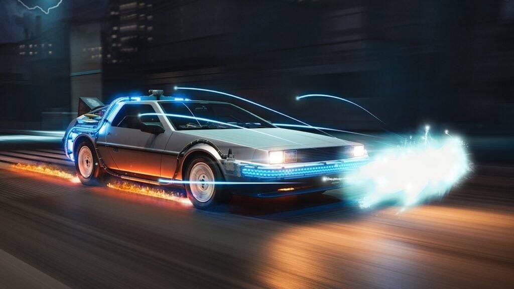 İkonik 'Zaman Makinesi' Back to the Future artık CSR2'de kapmak için hazır