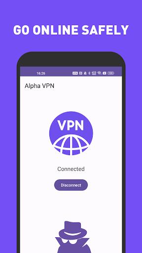 Alpha VPN Tangkapan skrin 1