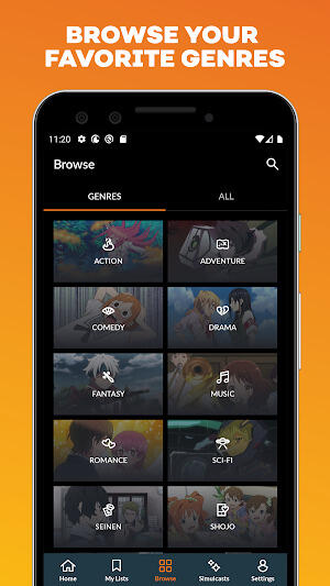 Crunchyroll ภาพหน้าจอ 2