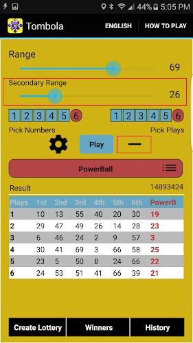 Lottery Strategy Schermafbeelding 3