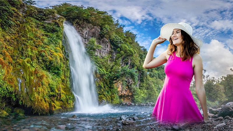 Waterfall Photo Editor frame স্ক্রিনশট 3