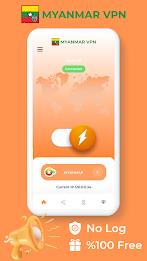 Myanmar VPN - Private Proxy Capture d'écran 0