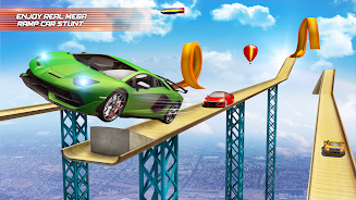 Mega Ramp Car Racing Master 3D Ekran Görüntüsü 1