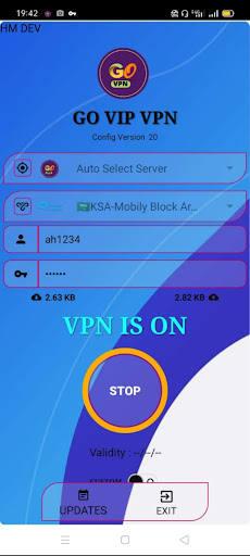 GO VIP VPN スクリーンショット 0