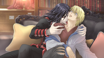 Vampire Slave: A Yaoi Visual Novel Capture d'écran 2