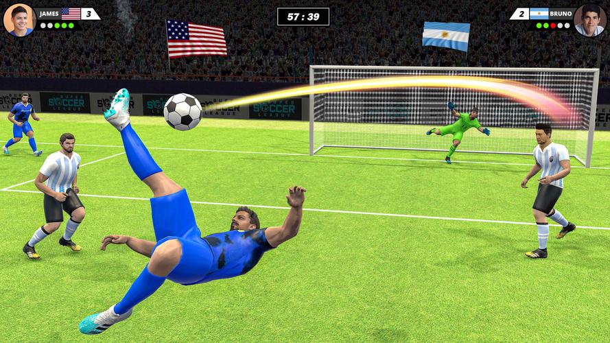 Super Soccer League Games 2023 Captura de pantalla 0