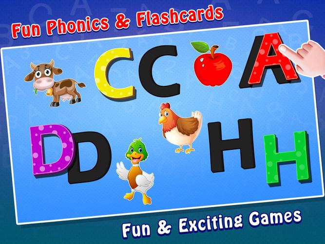 ABC Learning Game ဖန်သားပြင်ဓာတ်ပုံ 2