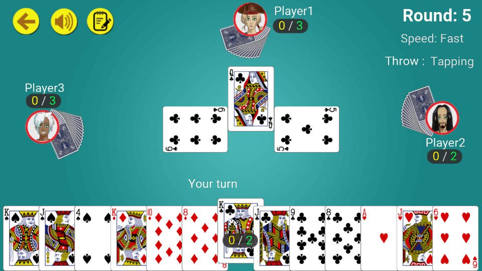 Call break : Offline Card Game スクリーンショット 0