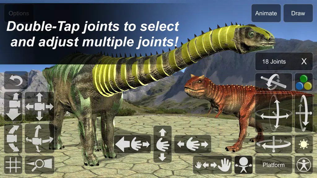 Dinosaur Mannequins Schermafbeelding 0