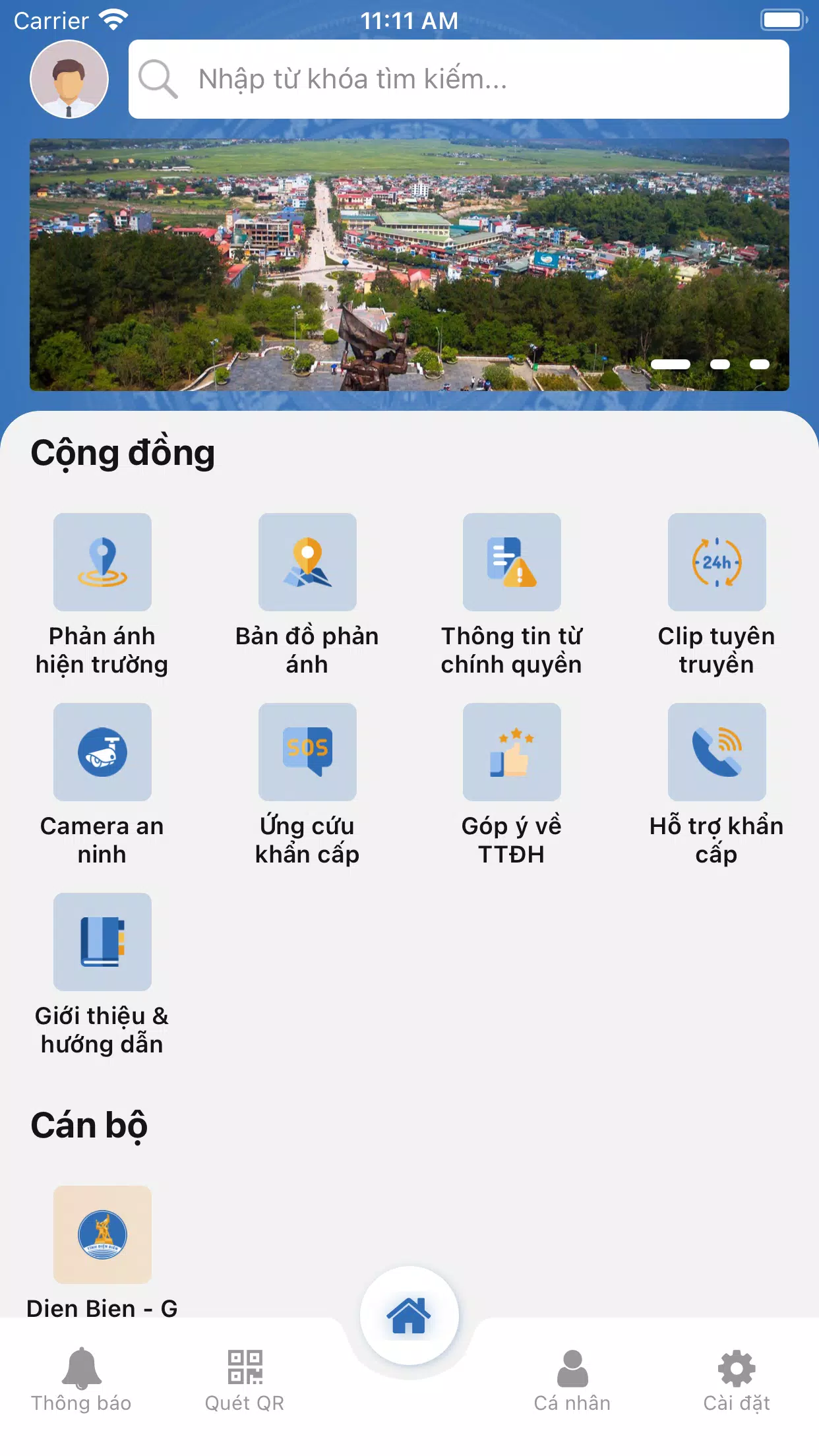 Điện Biên Smart ภาพหน้าจอ 0