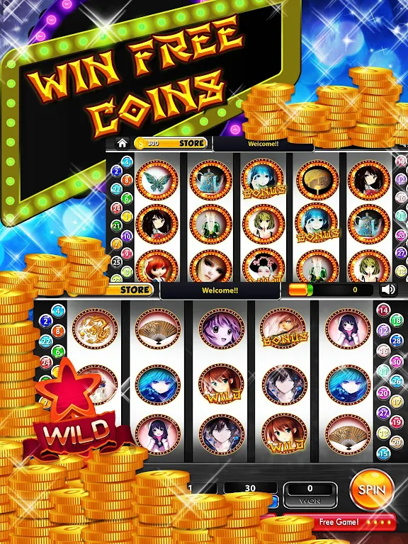 Anime Slots – Tokyo Pokies Schermafbeelding 2